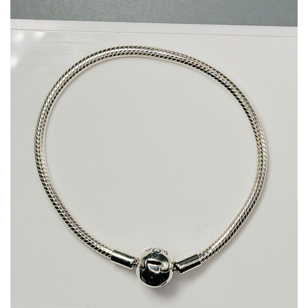 Pandora 590702HV-18 Barrel Clasp Bracelet 7.1" 18cm Sterling Silver Unworn